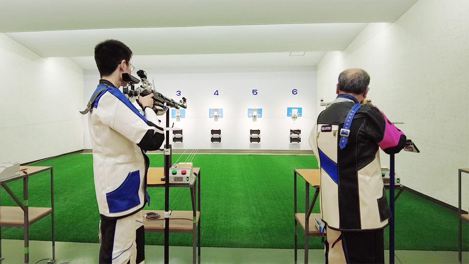 快適な射撃を楽しめます