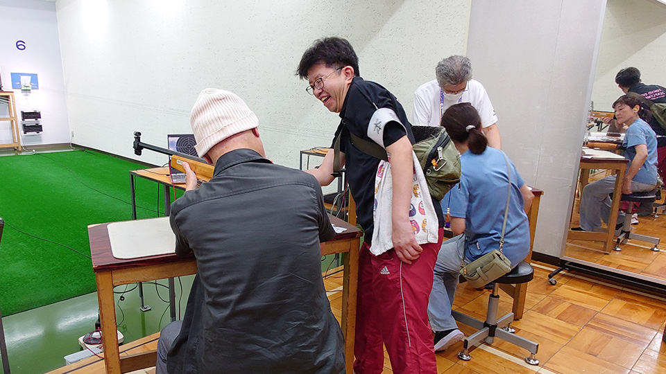 指導中の様子